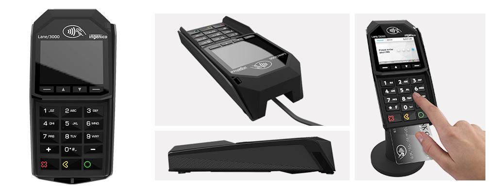 Ingenico Lane 3000  2.8" Display USB RS32 Pin Pad Payment Terminal 